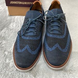 Holden Knit Wingtip Slipon Mens Shoes 